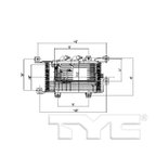 TYC 19060 Automatic Transmission Oil Cooler - view 4
