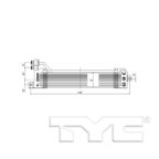 TYC 19062 Automatic Transmission Oil Cooler - view 4