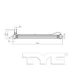 TYC 19069 Automatic Transmission Oil Cooler - Auxiliary - view 4