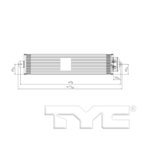 TYC 19071 Automatic Transmission Oil Cooler - view 4