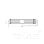 TYC 19081 Automatic Transmission Oil Cooler - view 4