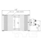 TYC 19083 Automatic Transmission Oil Cooler - view 4