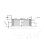 TYC 19085 Automatic Transmission Oil Cooler - view 4