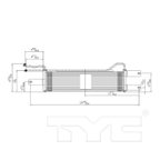 TYC 19089 Automatic Transmission Oil Cooler - view 4