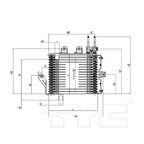 TYC 19093 Automatic Transmission Oil Cooler - view 4