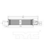 TYC 19127 Automatic Transmission Oil Cooler - view 6