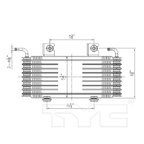 TYC 19132 Automatic Transmission Oil Cooler - view 6