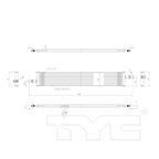 TYC 19135 Automatic Transmission Oil Cooler - view 6