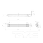 TYC 19137 Automatic Transmission Oil Cooler - view 4