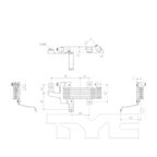 TYC 19141 Automatic Transmission Oil Cooler - view 4