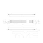 TYC 19143 Automatic Transmission Oil Cooler - Auxiliary - view 4
