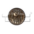 TYC 19-5621-00 Fog Light Assembly - Left or Right - view 3