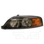 TYC 20-5860-01 Headlight Assembly - Left - view 2