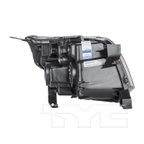 TYC 20-6760-01-9 Headlight Assembly - Left - view 3