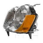 TYC 20-9020-00-9 Headlight Assembly - Left - view 3