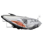 TYC 20-9611-00-1 Headlight Assembly - Right - view 3