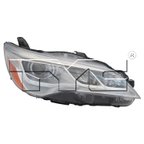 TYC 20-9611-00-9 Headlight Assembly - Right - view 1