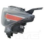 TYC 20-9752-01-9 Headlight Assembly - Left - view 3