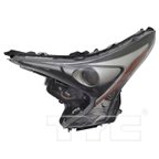 TYC 20-9800-00-9 Headlight Assembly - Left - view 1