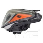 TYC 20-9824-00-9 Headlight Assembly - Left - view 3