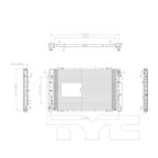 TYC 2307 Radiator - view 6