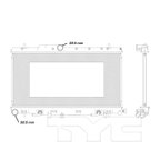 TYC 2450 Radiator - view 6