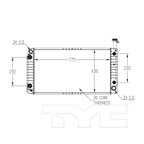 TYC 2793 Radiator - view 8