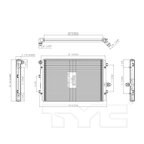 TYC 2822 Radiator - view 6