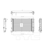 TYC 2879 Radiator - view 6