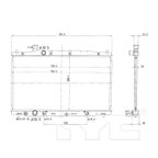 TYC 2954 Radiator - view 8