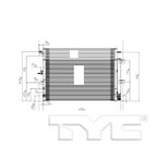 TYC 30006 A/C Condenser - view 6
