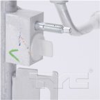 TYC 3683 A/C Condenser - view 2