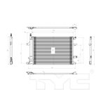 TYC 3737 A/C Condenser - view 6