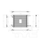 TYC 3865 A/C Condenser - view 6