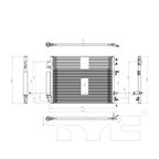TYC 3948 A/C Condenser - view 8
