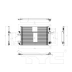 TYC 3982 A/C Condenser - view 8