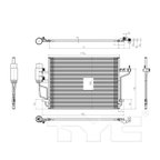 TYC 4115 A/C Condenser - view 4