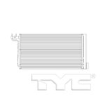 TYC 4914 A/C Condenser - view 2