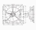 TYC 600050 Engine Cooling Fan Assembly - view 4
