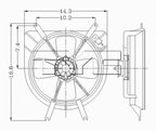 TYC 600070 Engine Cooling Fan Assembly - view 5