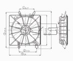 TYC 600380 Engine Cooling Fan Assembly - Right - view 5