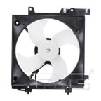 TYC 600550 Engine Cooling Fan Assembly - Left - view 1
