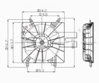 TYC 600600 Engine Cooling Fan Assembly - view 4