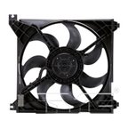 TYC 600610 Engine Cooling Fan Assembly - Left - view 3