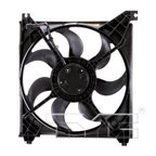 TYC 600700 Engine Cooling Fan Assembly - Left - view 3