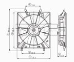 TYC 600800 Engine Cooling Fan Assembly - view 6