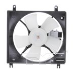TYC 600810 Engine Cooling Fan Assembly - Left - view 1