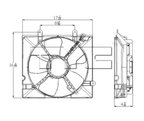 TYC 600840 Engine Cooling Fan Assembly - view 4