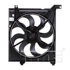 TYC 600890 Engine Cooling Fan Assembly - Left - view 3