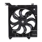 TYC 600890 Engine Cooling Fan Assembly - Left - view 1